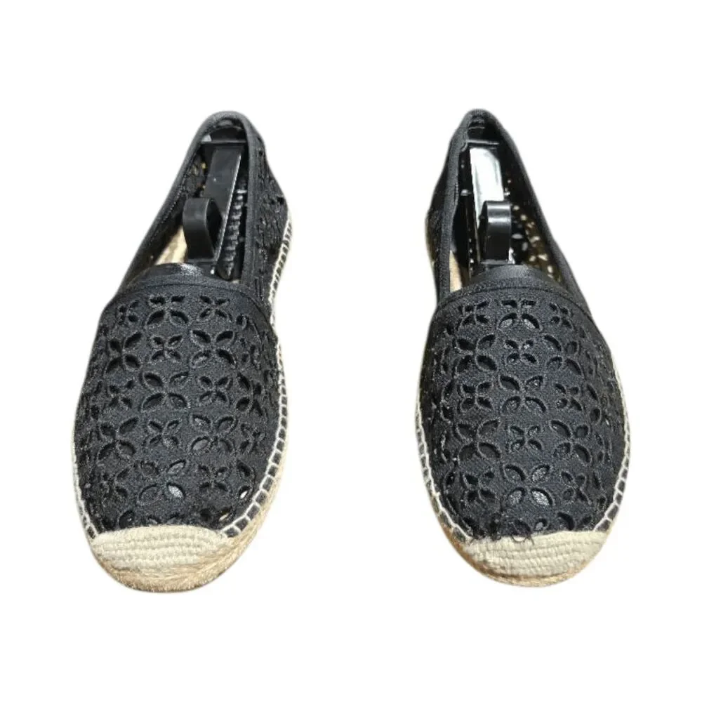MICHAEL KORS Darci Cutout Eyelet Slip-On Espadrille Size 8.5